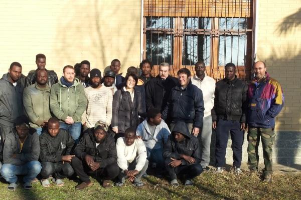 In visita al Centro Migranti di Ameno