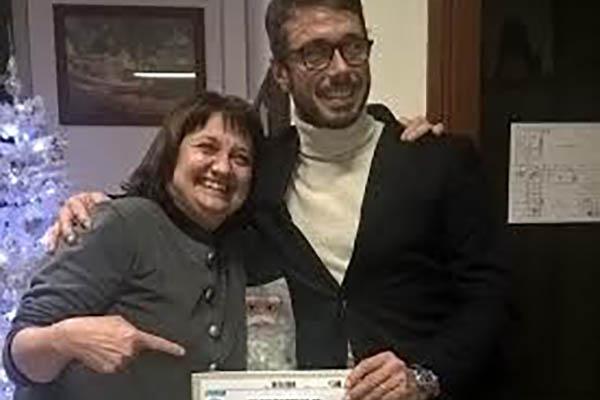 Oltre mille euro dal Novara Calcio alla Comunità per minori Santa Lucia