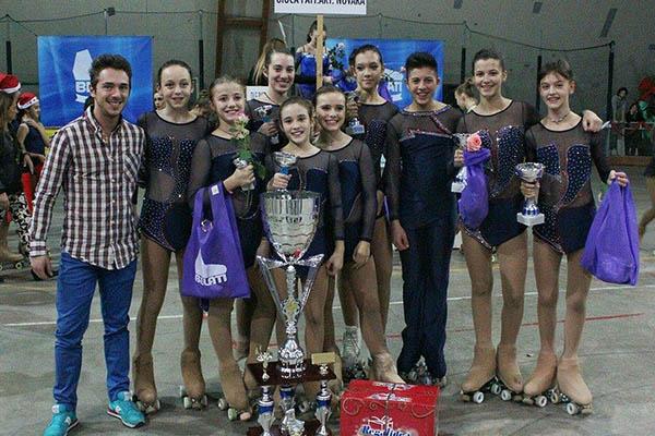 Ori, argenti e bronzi per la Giocapattinaggio al trofeo Memorial Giovanni Belati