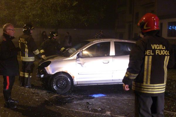 Schianto con un ferito a Galliate