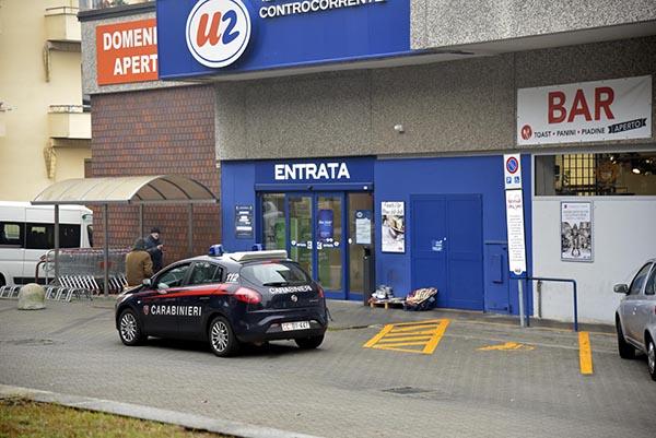 Tentata rapina al supermercato U2 della Bicocca