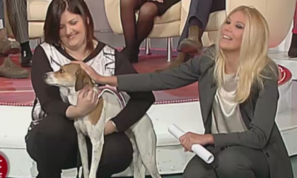 La storia della cagnolina scappata a Capodanno a Storie Vere su Rai Uno