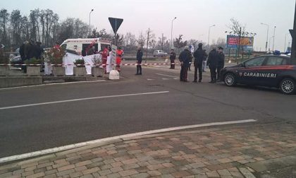 Momenti drammatici nel parcheggio dell'Ipercoop