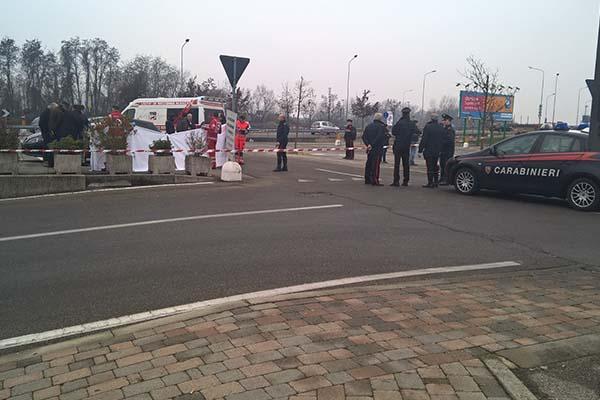 Momenti drammatici nel parcheggio dell’Ipercoop