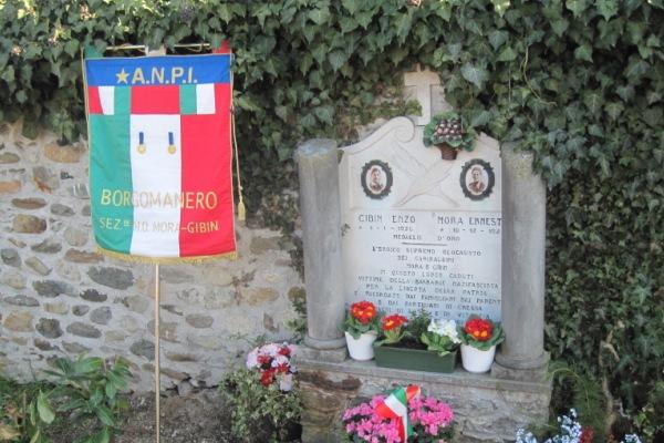 Borgomanero e Cressa ricordano tutti i partigiani nel nome di Mora e Gibin
