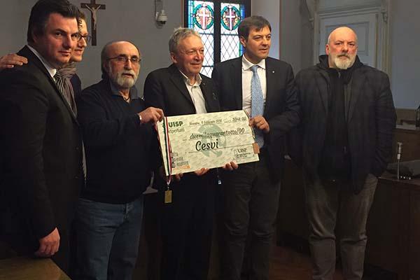 Contributo al Cesvi dalla Mezzamaratona di San Gaudenzio