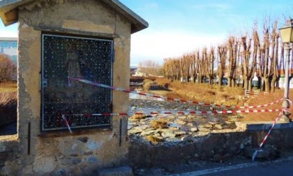 Danneggiato l'antico ponte del Torrione