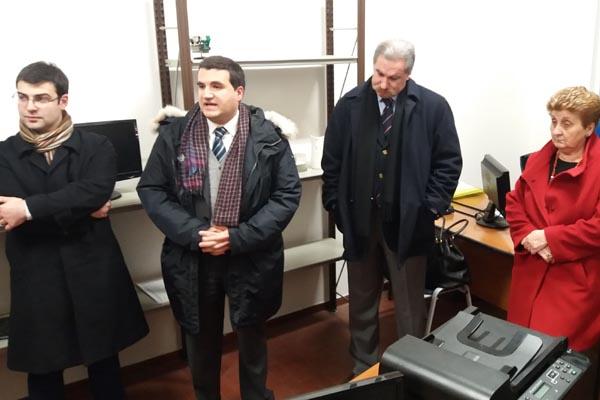 Il Prefetto in visita al centro di piazza Donatello