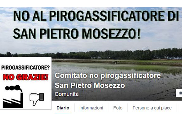 Occhi ben aperti sul pirogassificatore