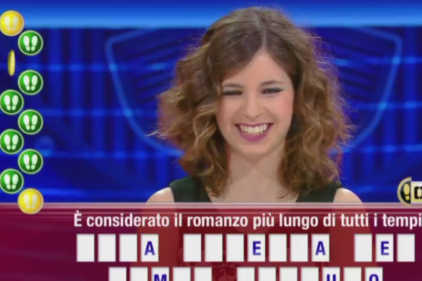 Sara Cerutti imbattibile nel quiz di Canale 5!