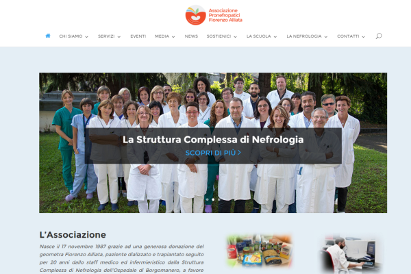 Un sito per l’associazione Pronefropatici di Borgomanero