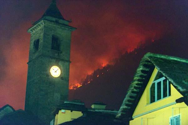 Vigezzo, una valle ferita dalle fiamme