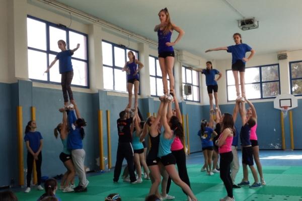 A Romgnano Sesia giovani cheerleader crescono