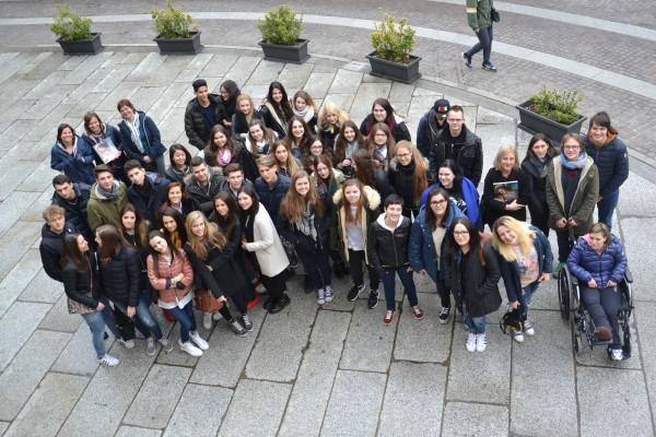 Classe tedesca ospite a Borgomanero