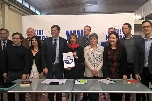 Comunali 2016: presentata la lista civica ViviNovara