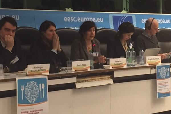 I ravioli Fontaneto al parlamento europeo