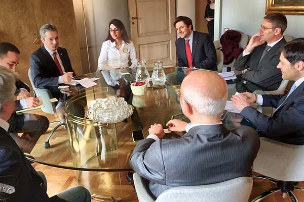 Il Console Generale di Turchia in Municipio a Novara