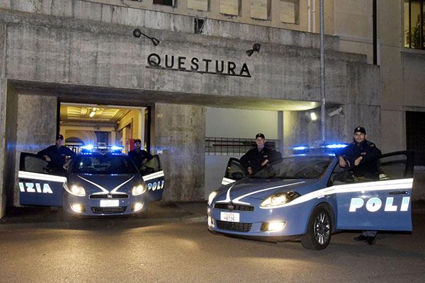 Questura, boom di arresti e denunce E in un anno reati calati del 23%