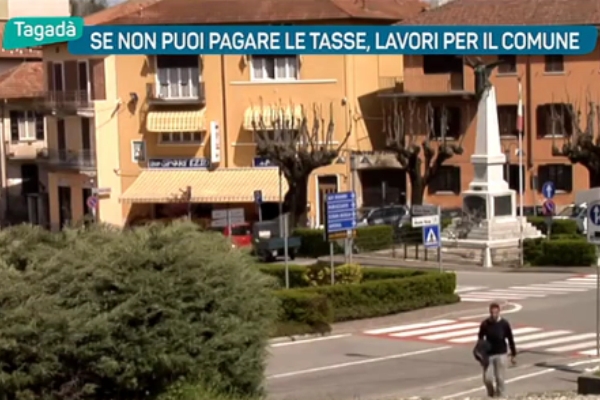 Baratto amministrativo, Invorio in onda su La 7