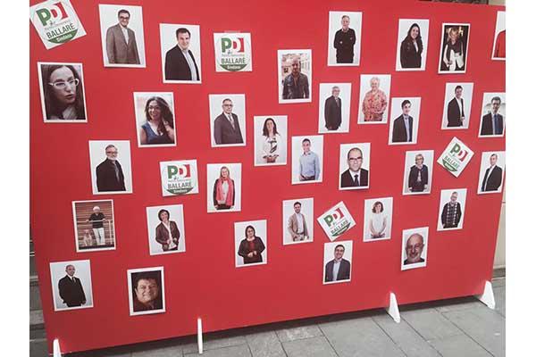 Comunali 2016: presentata la lista del Pd