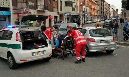 Incidente alla rotonda di largo Leonardi