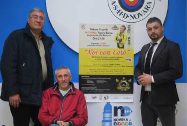 “Noi con loro” per l’Ashd Novara