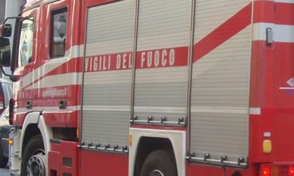 Allarme per un principio d’incendio in un alloggio
