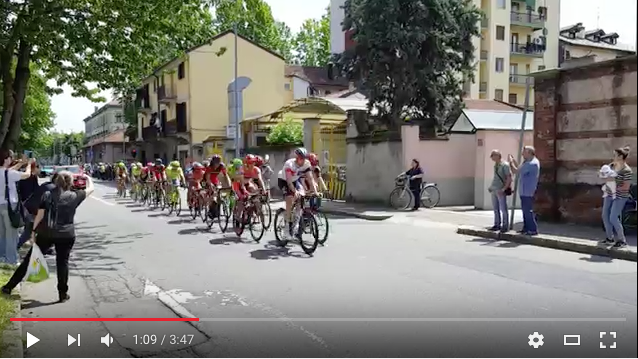 Il Giro d’Italia passa da Novara (VIDEO)