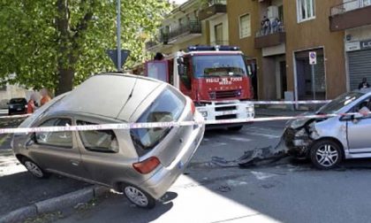 Incidente in via Beltrami: coinvolto anche un neonato