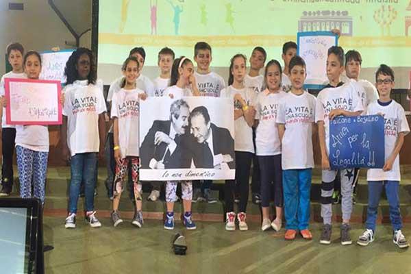 La quinta A della Rigutini a “Palermo chiama Italia 2016”