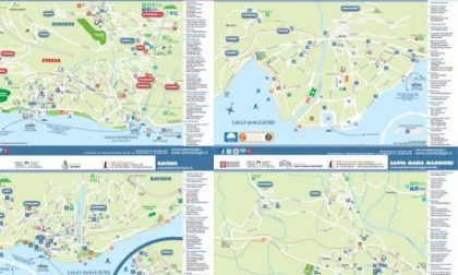 Nuove cartine turistiche per le località sul Lago d’Orta