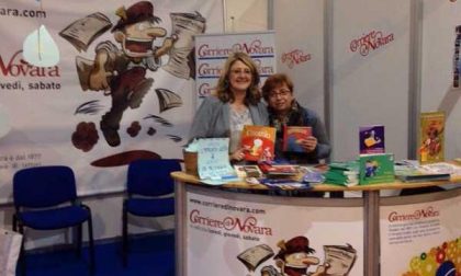 "Sorella Acqua" e "Nati per leggere Ovest Ticino” allo stand del "Corriere di Novara"