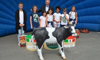 Tanti bambini in festa alla Palzola con Nino il vitellino (FOTOGALLERY)