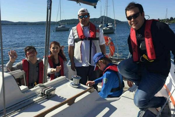 Un trionfo di emozioni la “Vela solidale”