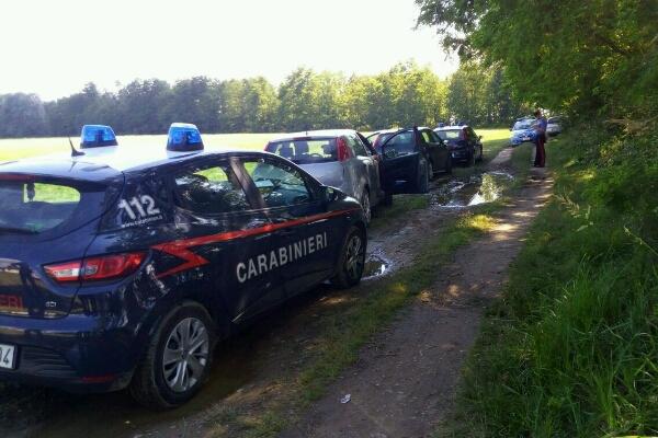 120-130 persone al rave party di Granozzo