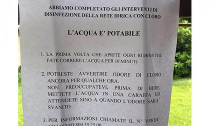 Acqua tornata pulita nella zona sud di Novara