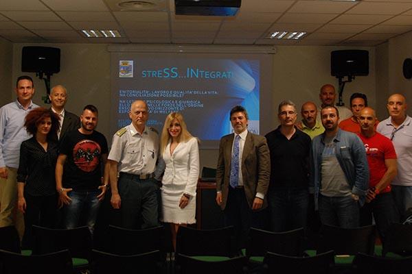 Conferenza sullo stress alla Guardia di Finanza di Novara