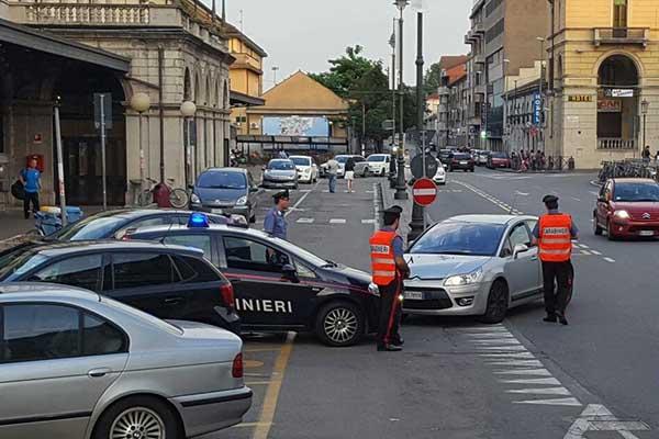 Controlli in zona stazione da parte dei Carabinieri