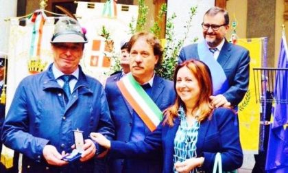 Medaglia d'onore al borgomanerese Antonio Duella