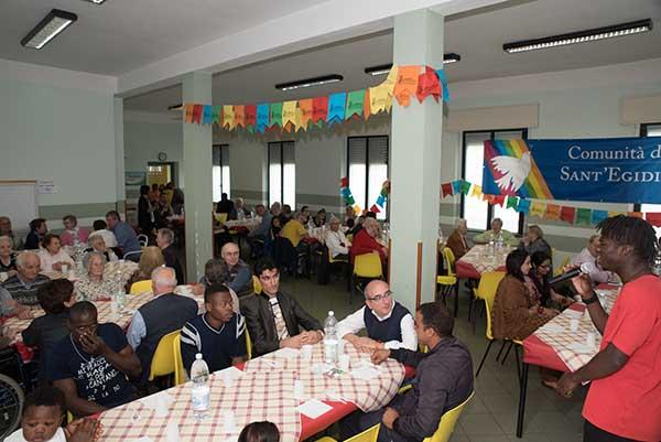 Oltre 150 persone al pranzo organizzato da S. Egidio per i 70 anni della Repubblica
