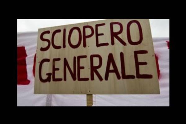 Sciopero generale venerdì 17 maggio: coinvolti trasporti e scuola