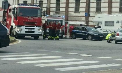 Ciclista investito tra viale Ferucci e viale XXV Aprile