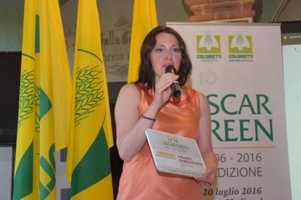 Una viticoltrice di Boca agli Oscar Green