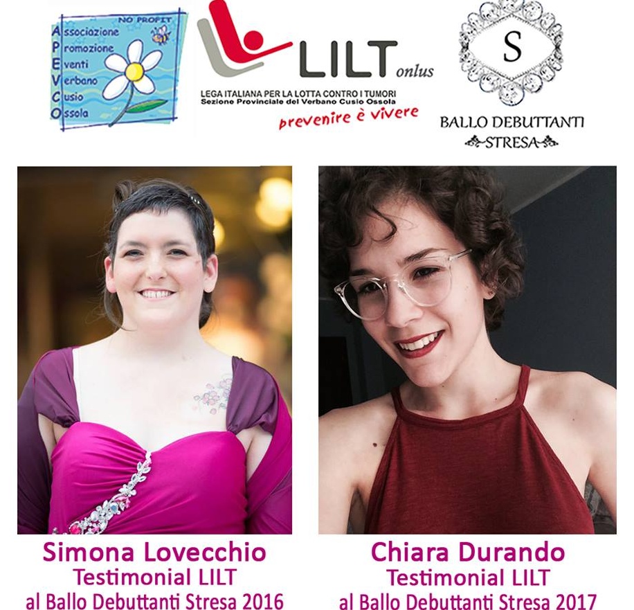 “Passaggio di consegne” per Simona Lovecchio, testimonial Lilt 2016