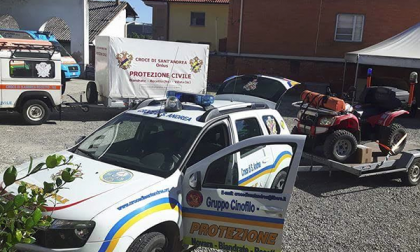 Ad Amatrice anche i volontari della Croce di Sant'Andrea di Novara