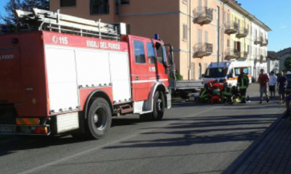 Moto contro autovettura: ferito giovane