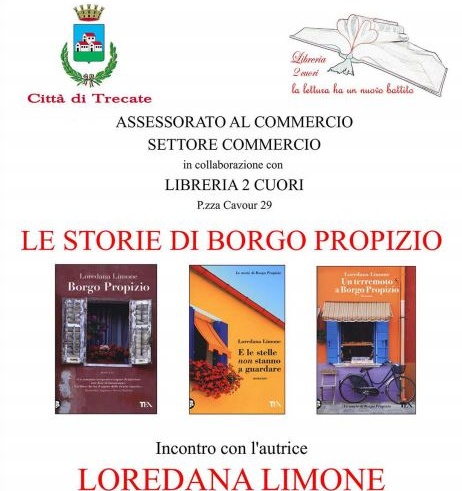 Alla patronale di Trecate arriva l’autrice Loredana Limone