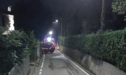 Incendio in un garage di Colazza