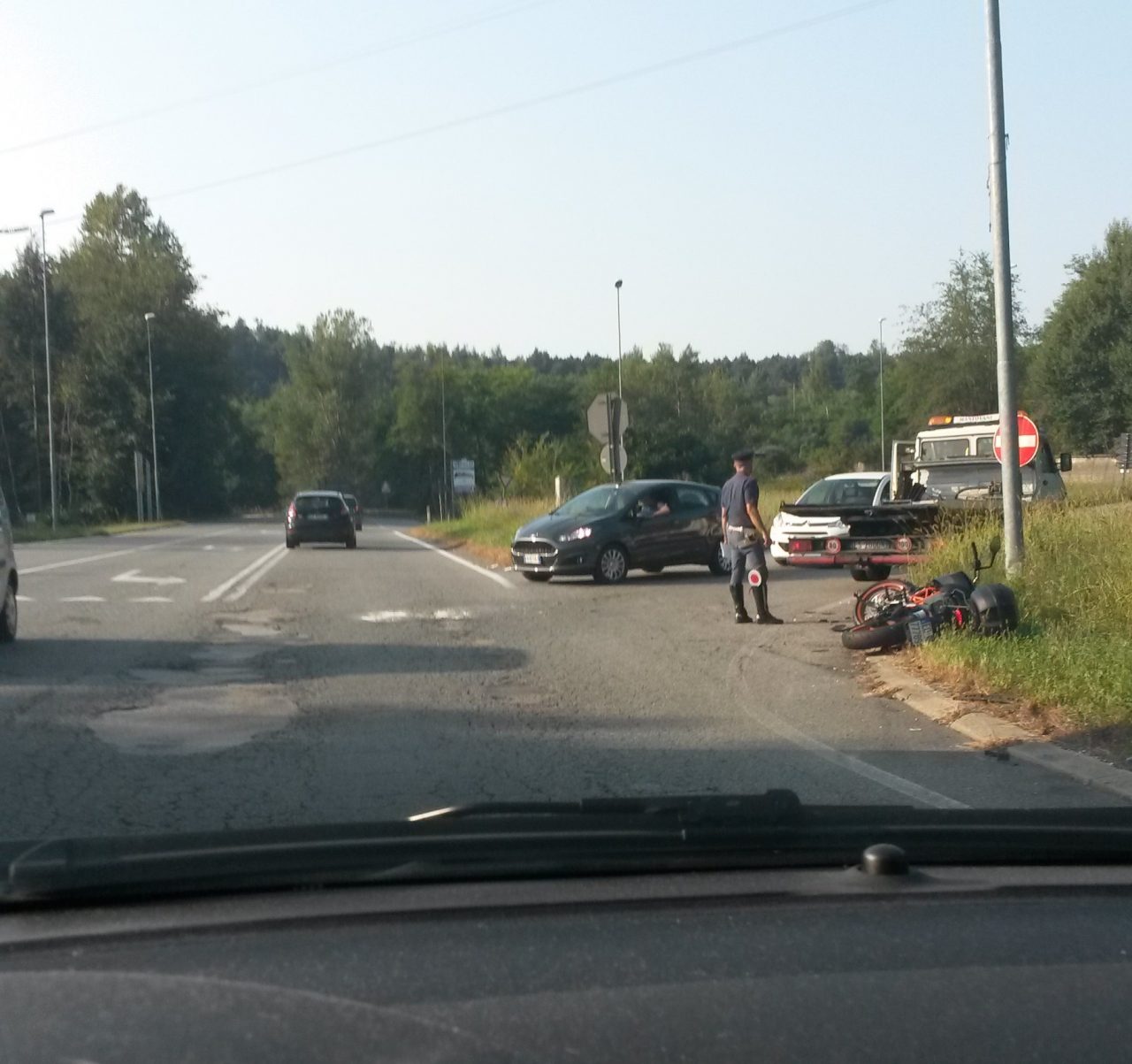 Incidente fra moto e auto dove morì Matteo Pagnoncelli