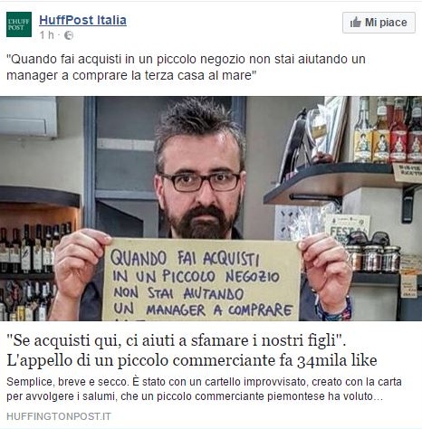 Record di like per Paolo Romeo e finisce su Huffingtonpost